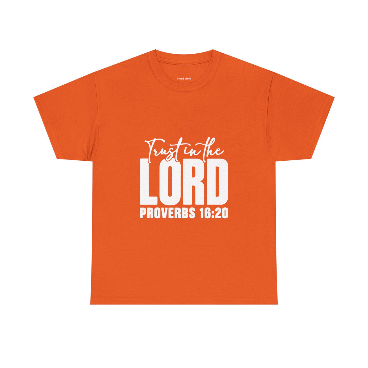 Trust T-Shirt | Proverbs 16:20
