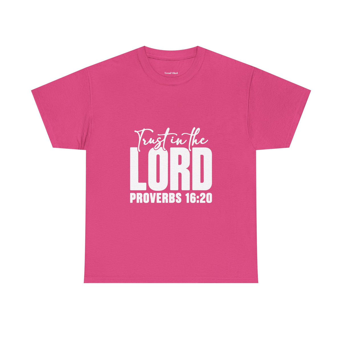 Trust T-Shirt | Proverbs 16:20