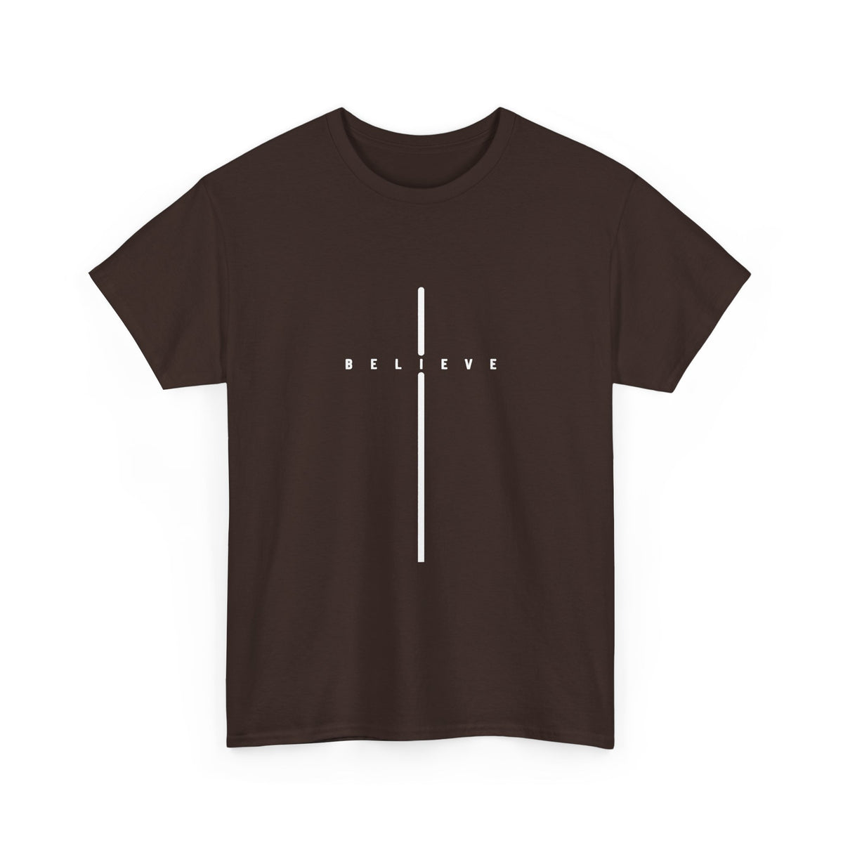 Believe Minimalist Cross T-Shirt