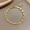 Heart Charm Bracelet