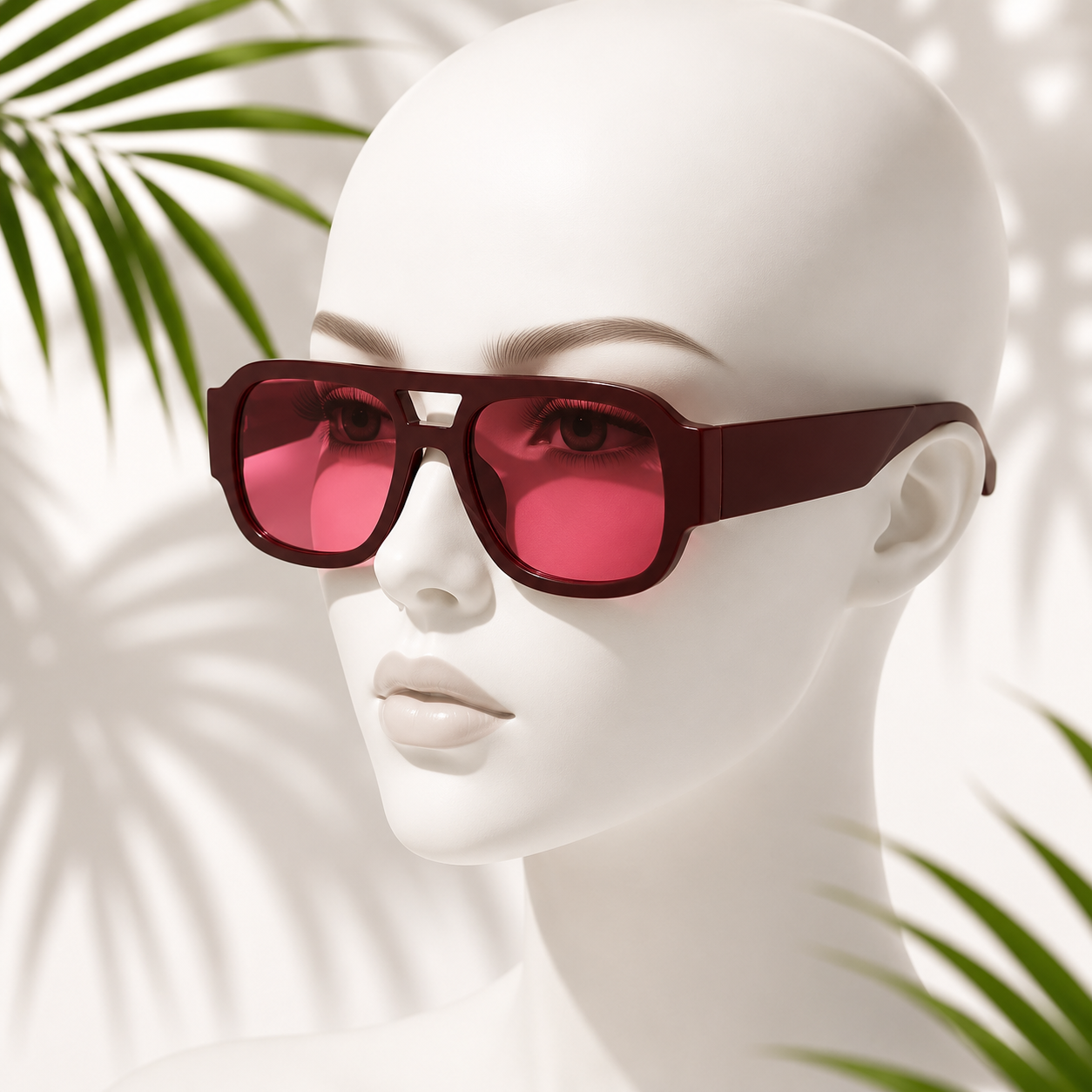 CandyBeam Double-Bridge Sunglasses
