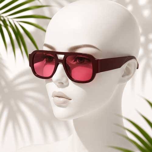 CandyBeam Double-Bridge Sunglasses