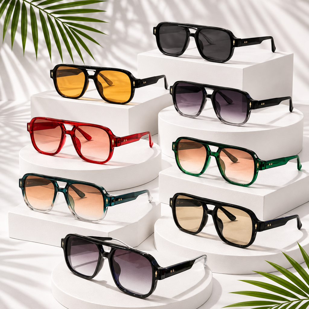 Emerald Square Vintage Sunglasses