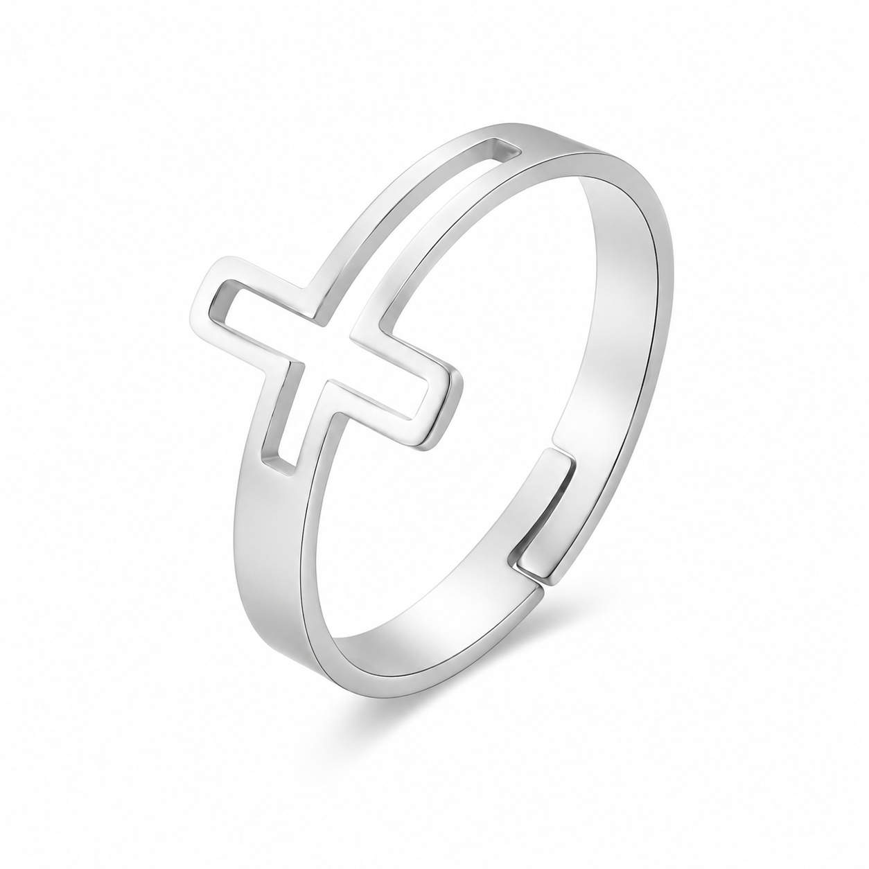 Faith Cross Ring