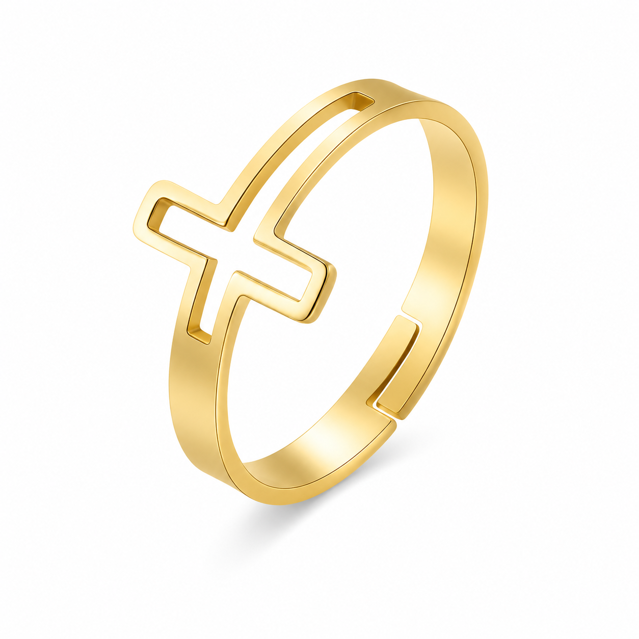 Faith Cross Ring