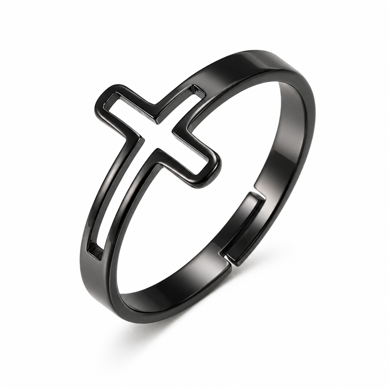 Faith Cross Ring