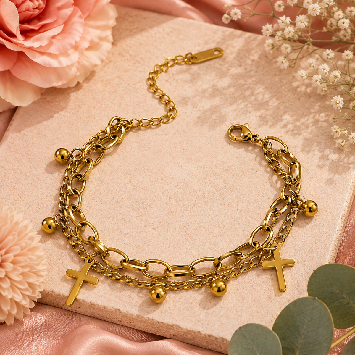Faith Layers Bracelet