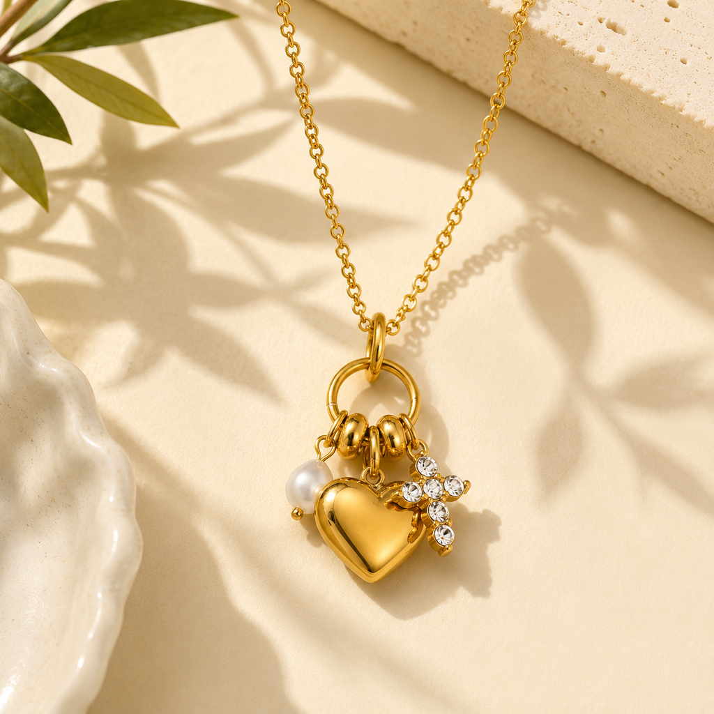 Faith & Love Pearl Necklace