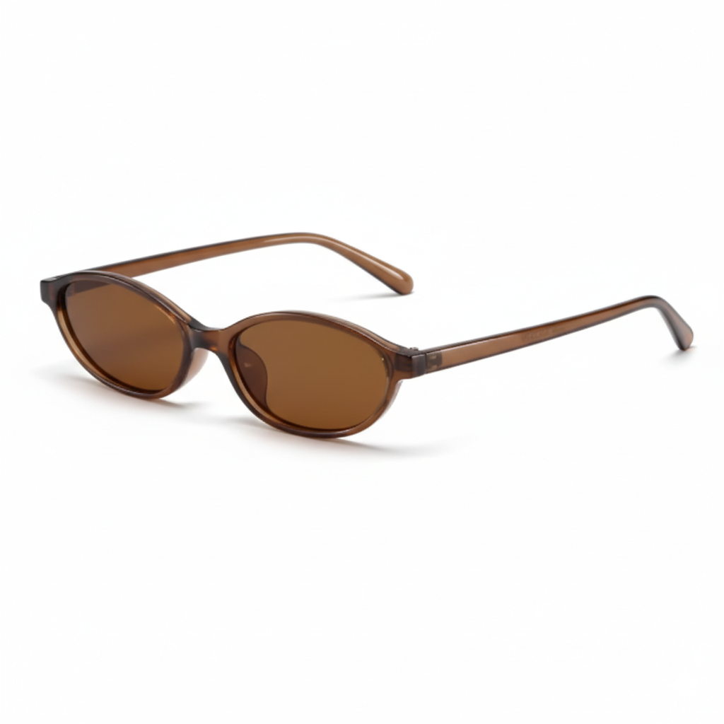 RetroGleam Oval Sunglasses