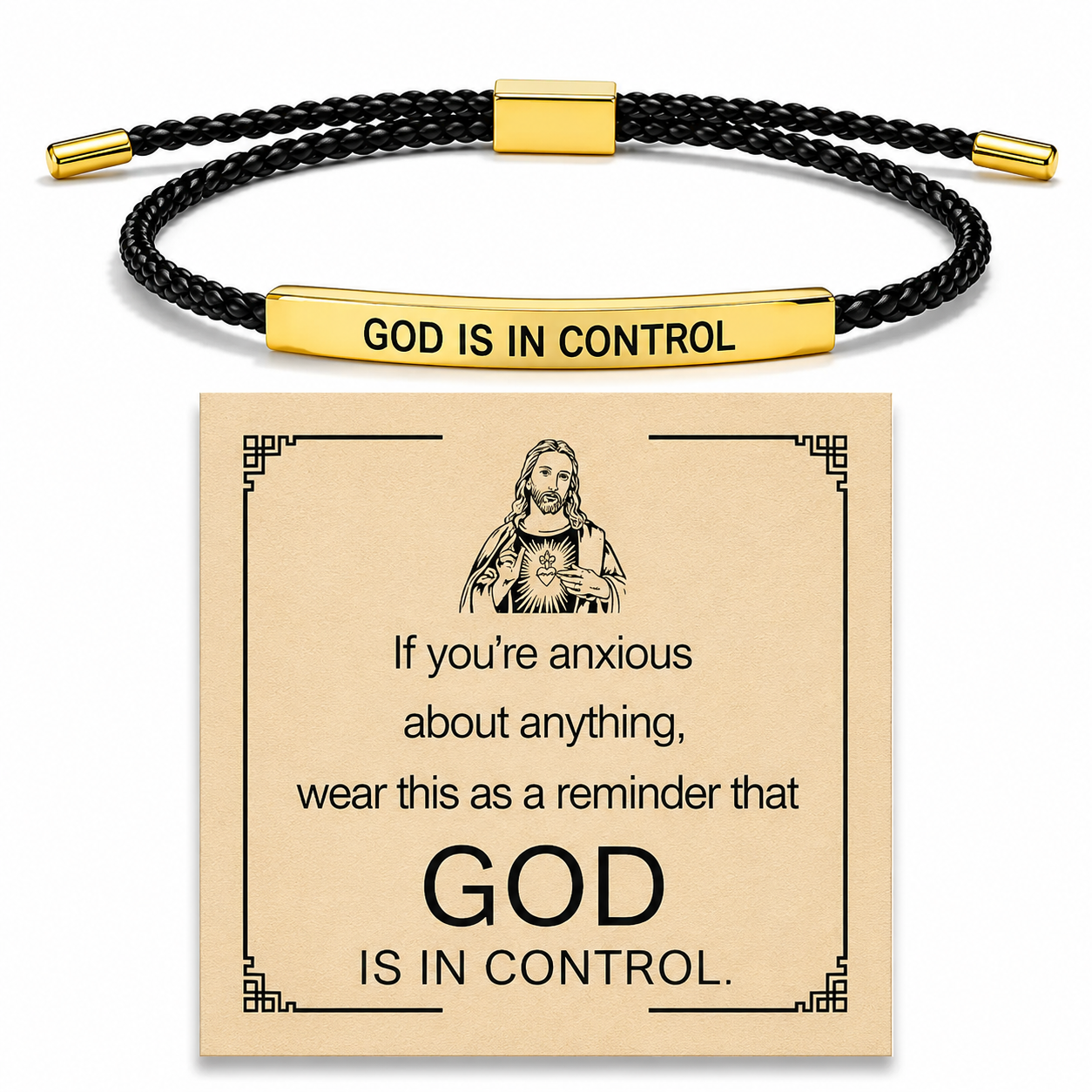 God Is in Control Bracelet