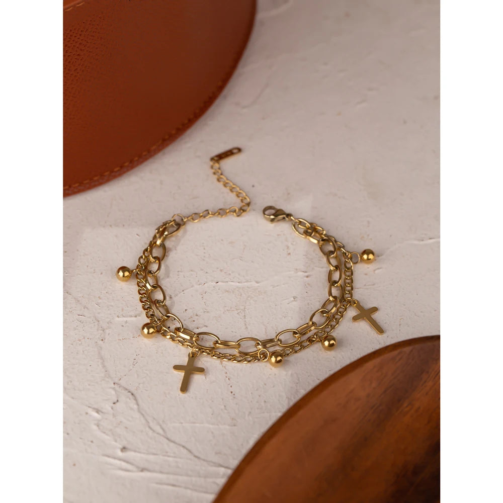 Faith Layers Bracelet
