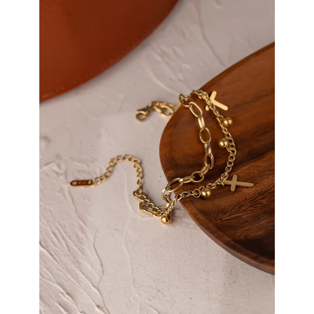 Faith Layers Bracelet