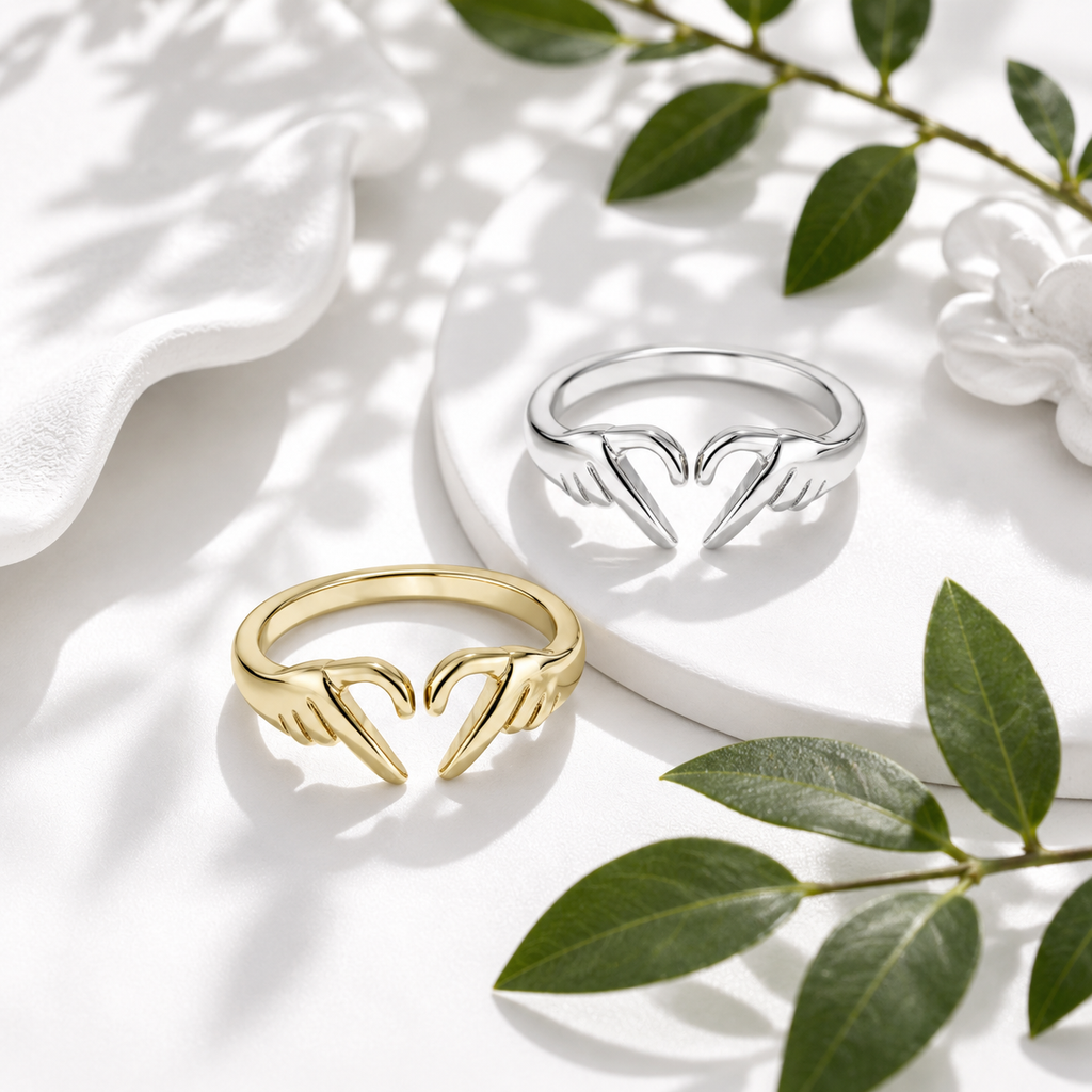 Heart Embrace Ring