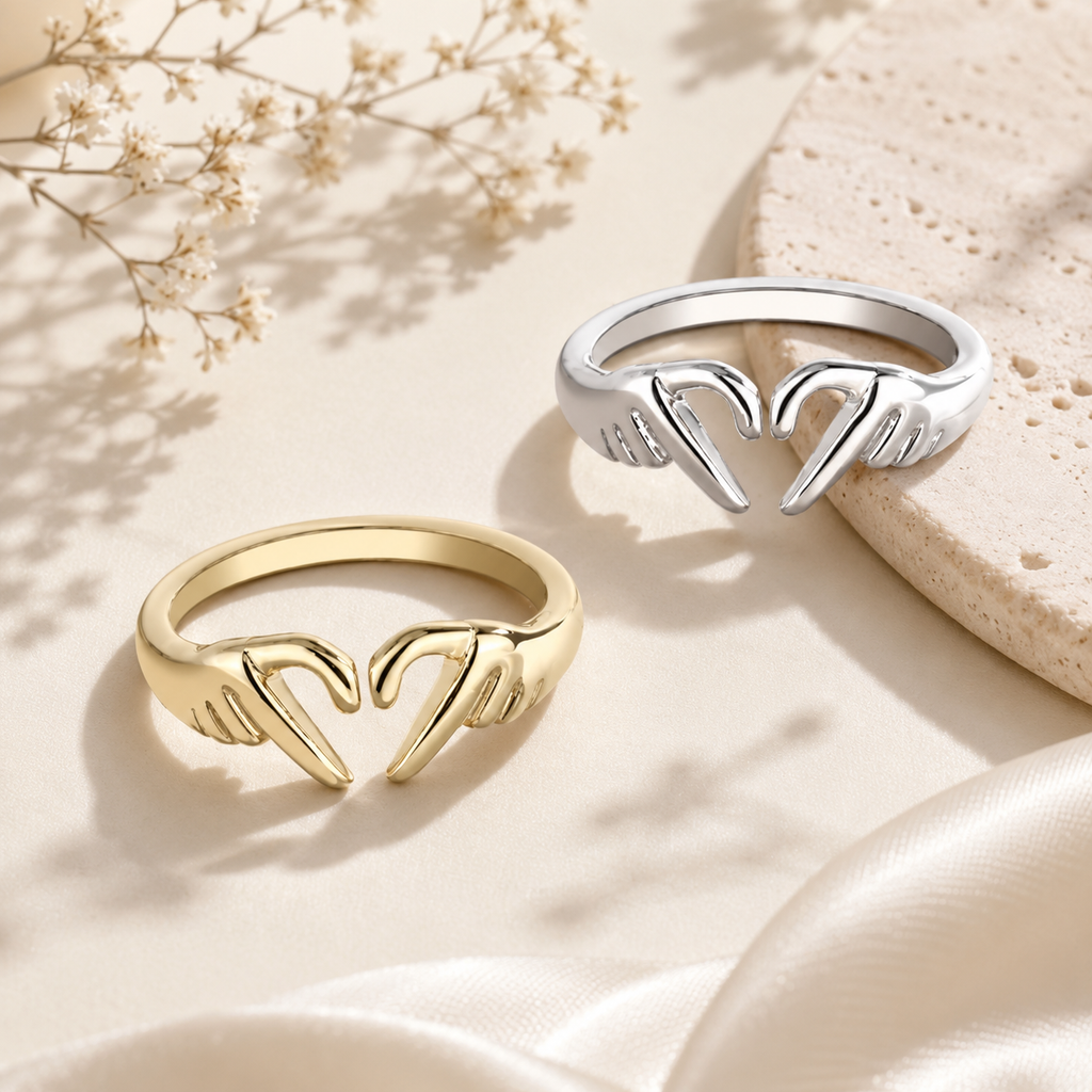 Heart Embrace Ring
