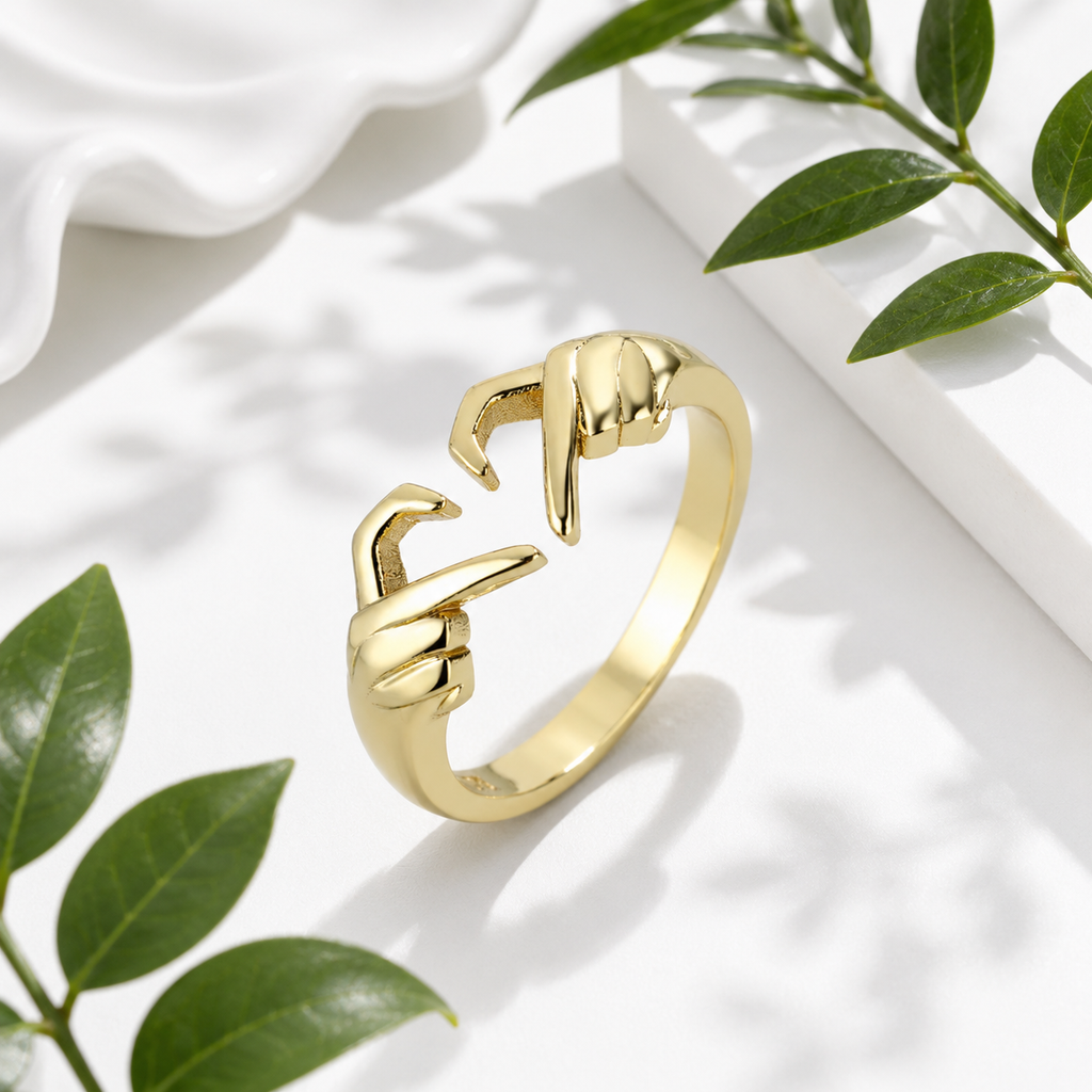 Heart Embrace Ring