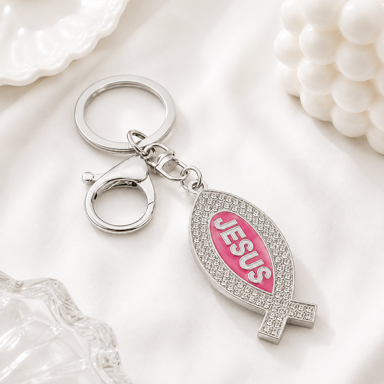 Jesus Love Bag Charm