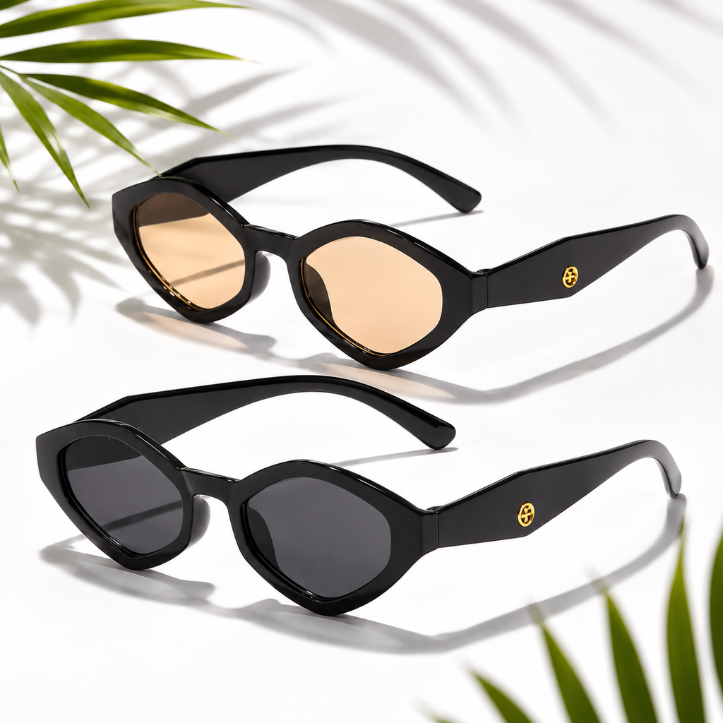 LunaFierce Cat-Eye Sunglasses