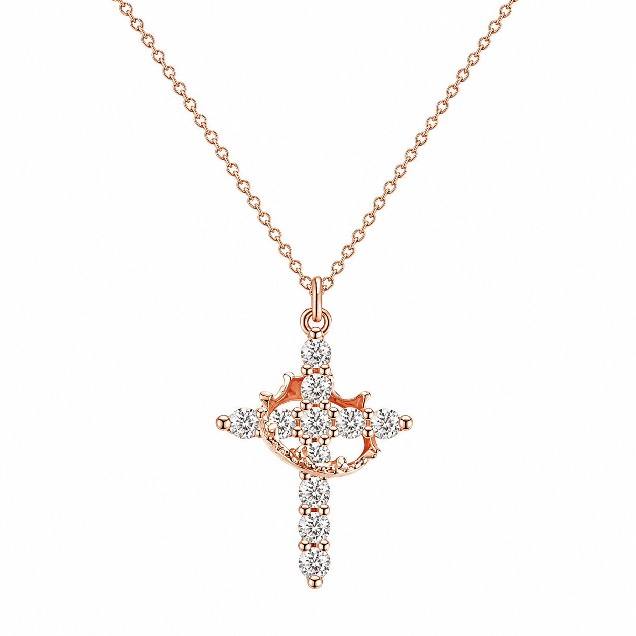 Radiance Cross Necklace