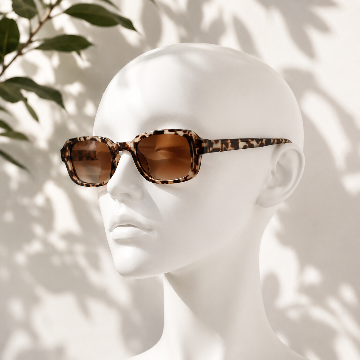 Radiance Rim Rectangle Sunglasses
