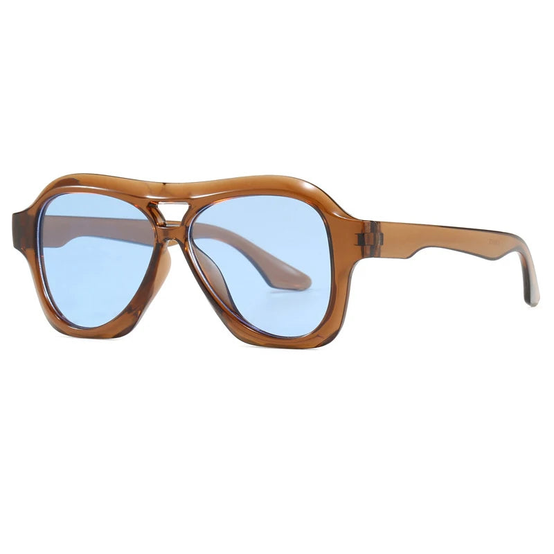 SkyDrift Double-Bridge Sunglasses