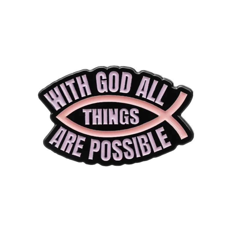 Faith & Hope Enamel Pins 2