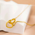 Twin Hearts Necklace