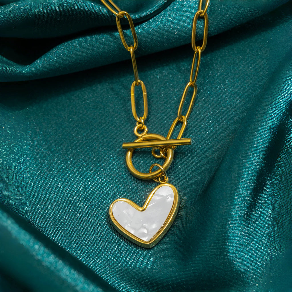 Heart Link Necklace