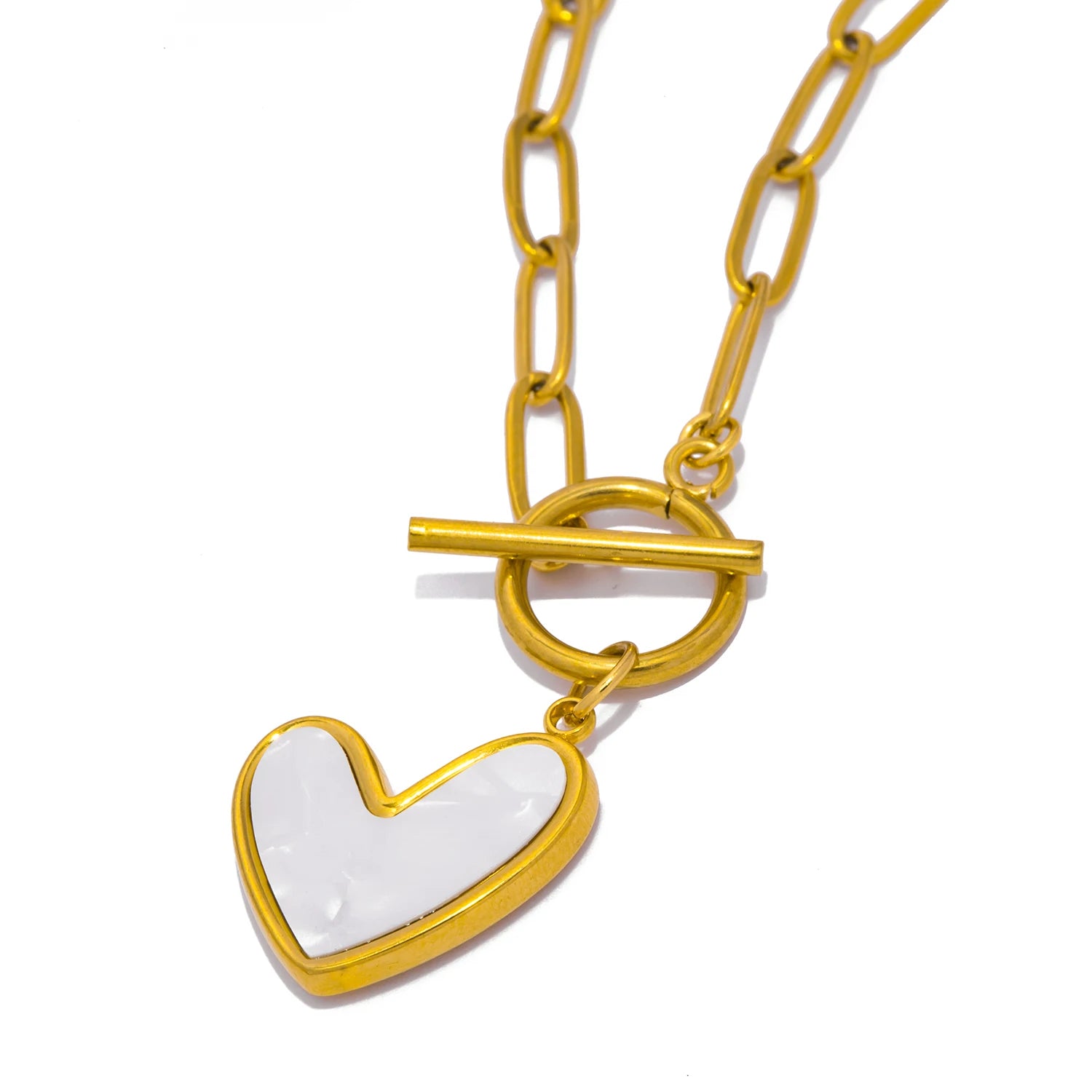 Heart Link Necklace
