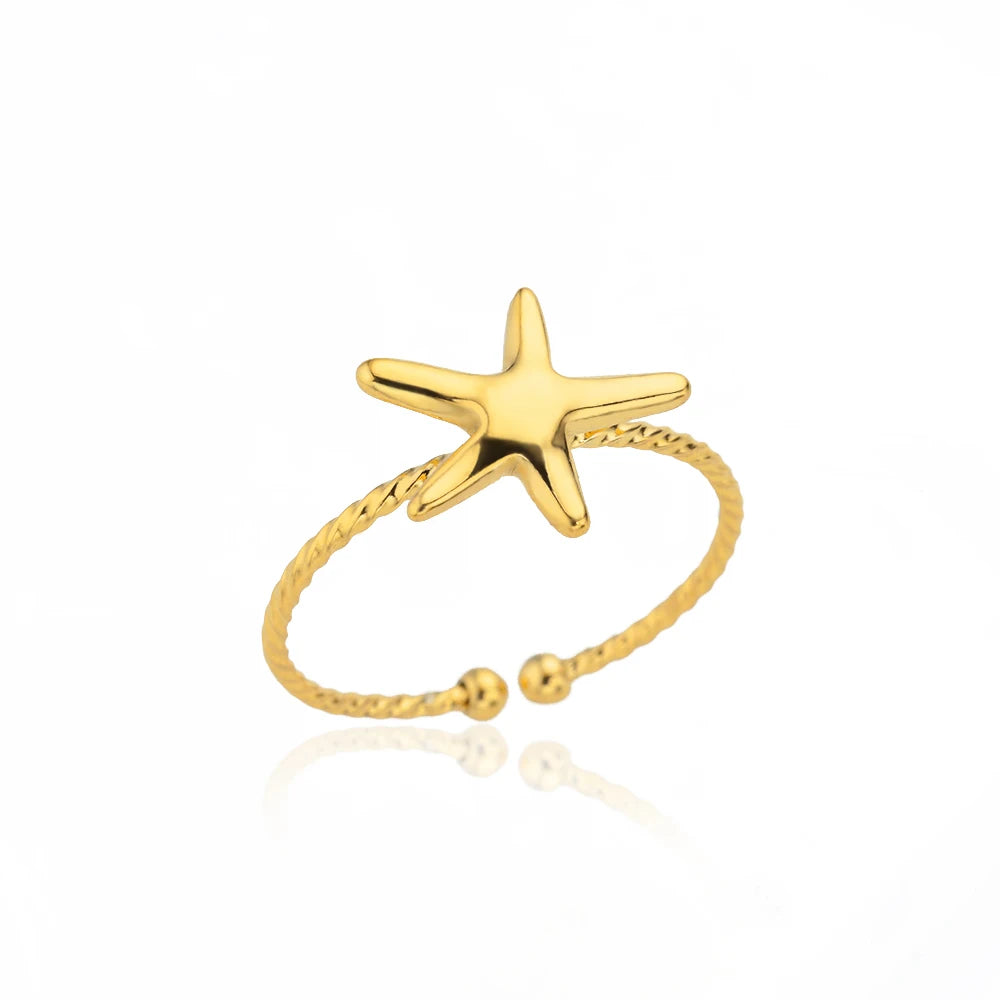 Zircon Double Cross Rings For Woman Stainless Steel Gold Color Shiny Opening Ring New Luxury Fashion Wedding Jewelry Gift Bague