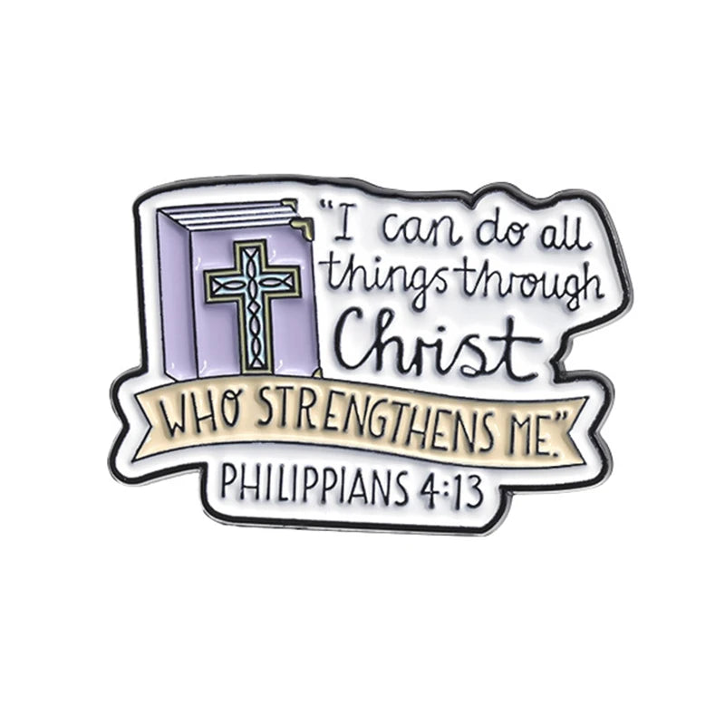 Faith & Hope Enamel Pins 1