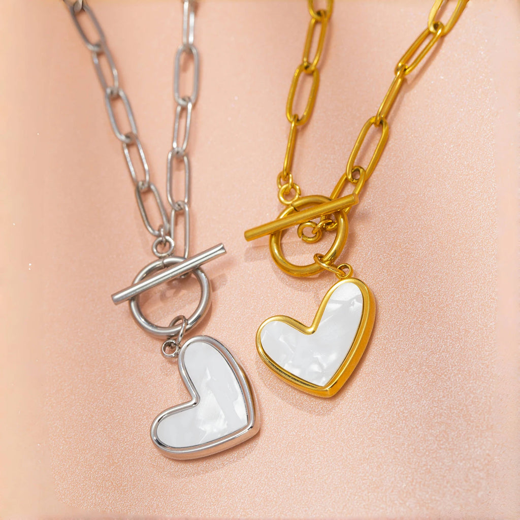 Heart Link Necklace