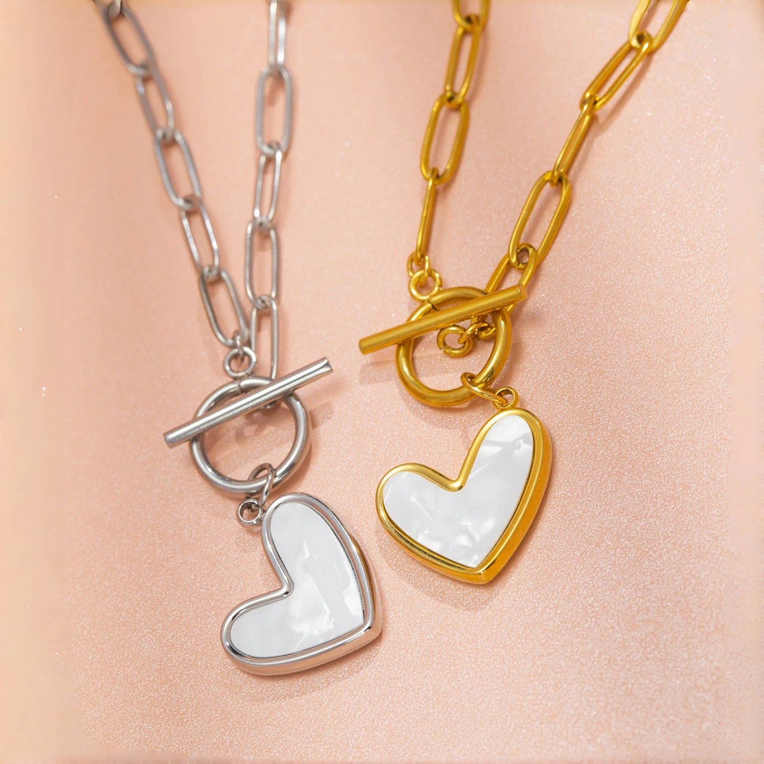Heart Link Necklace