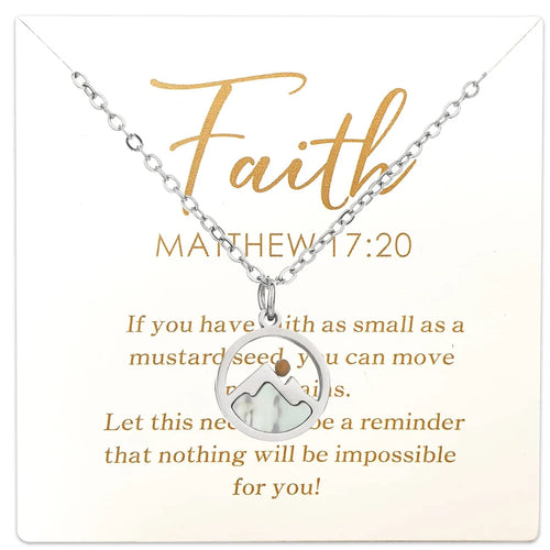 Faith & Hope Mustard Seed Necklace
