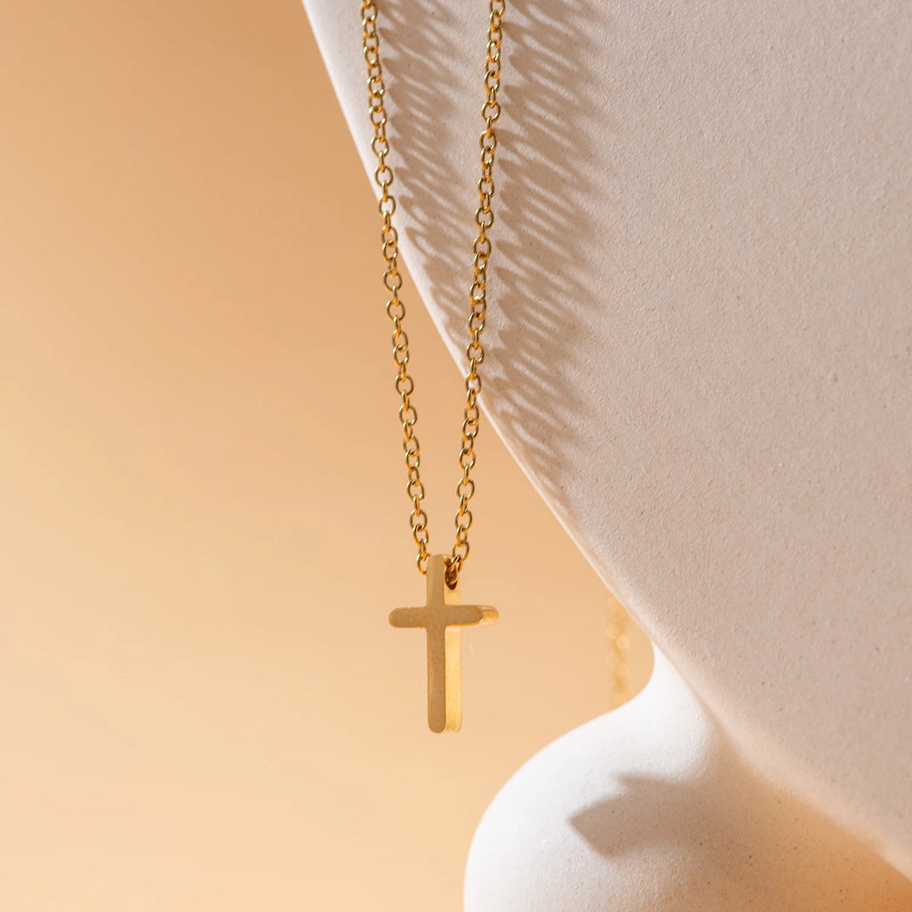Radiant Faith Cross Necklace
