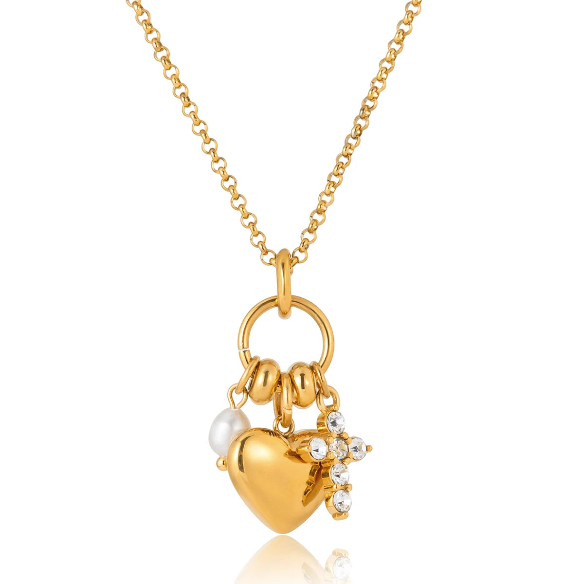 Faith & Love Pearl Necklace