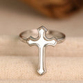 Faith Love Cross Ring
