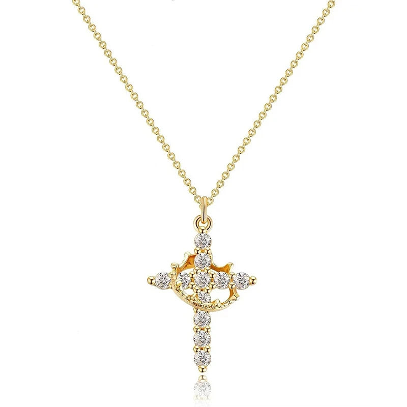 Radiance Cross Necklace
