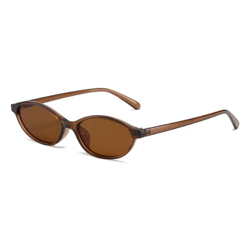 RetroGleam Oval Sunglasses