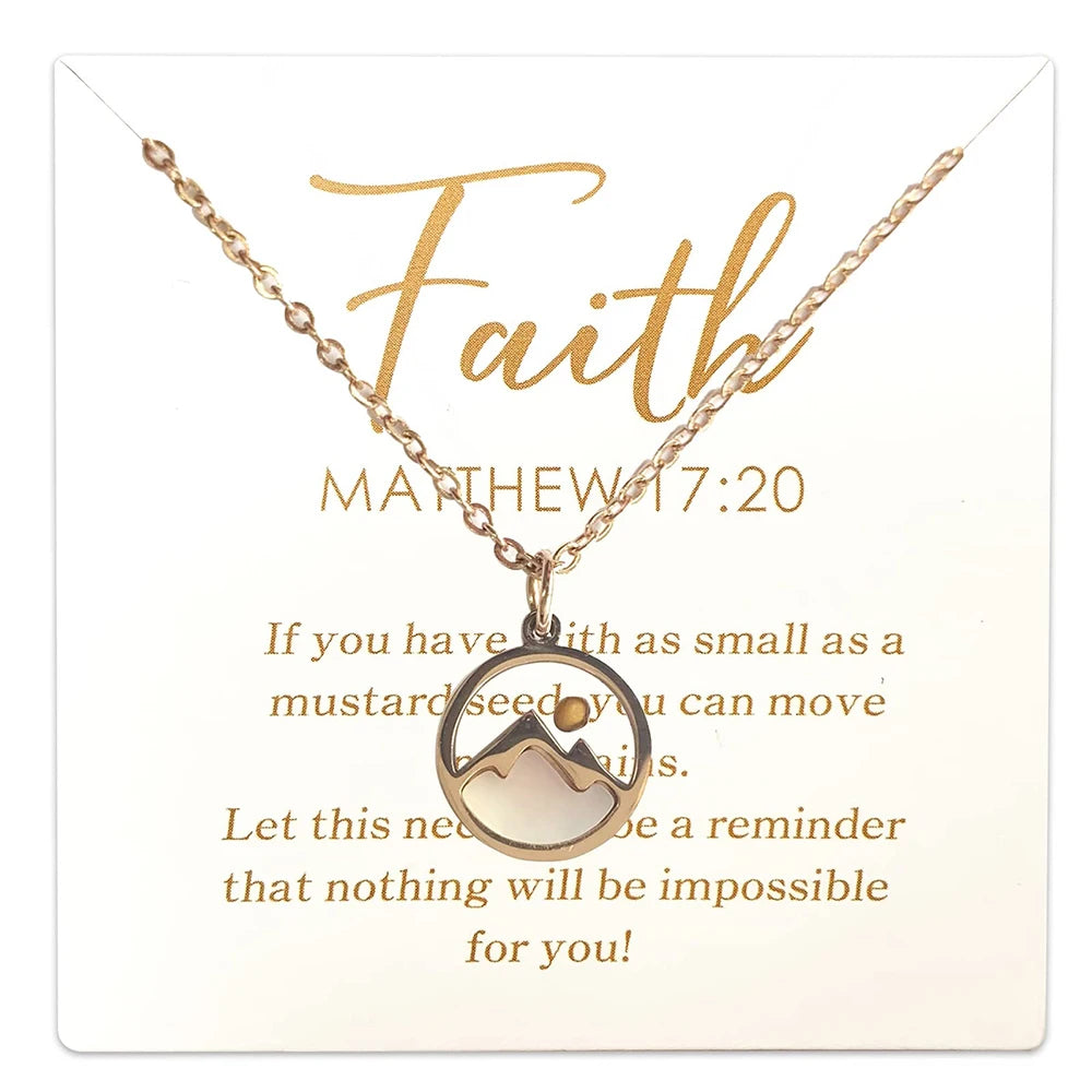 Faith & Hope Mustard Seed Necklace