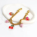 Strawberry Charm Tote Chain