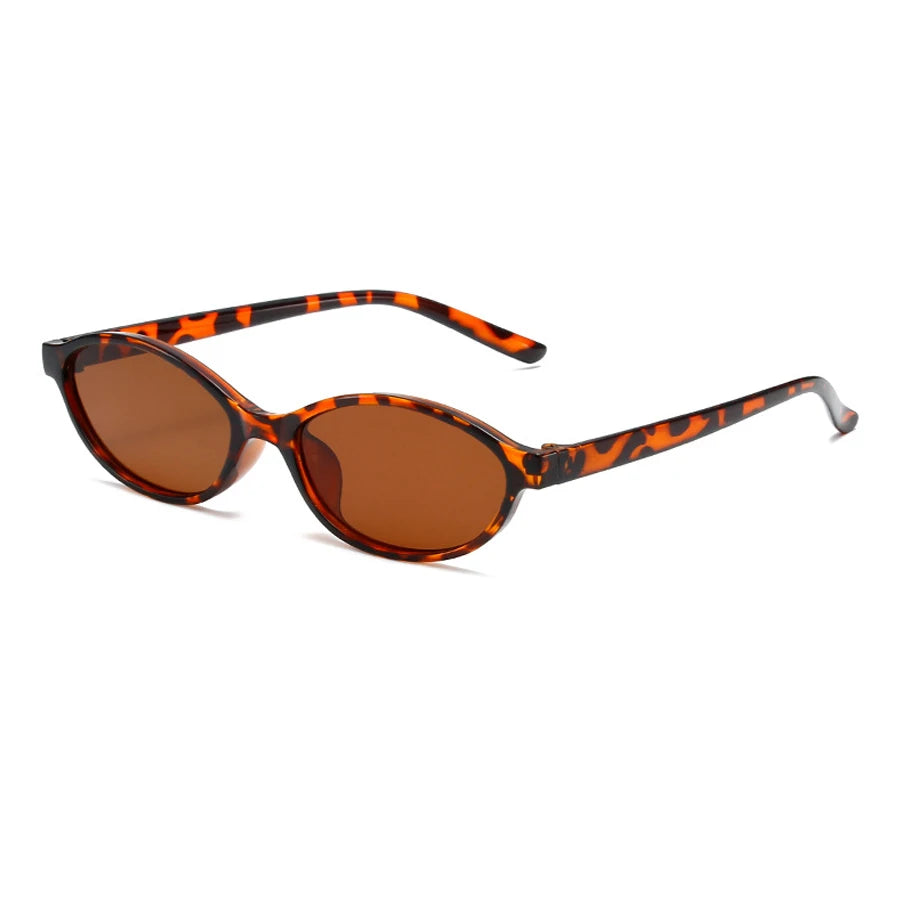 RetroGleam Oval Sunglasses