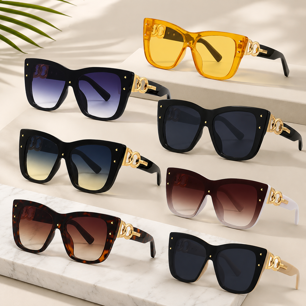Statement Cat-Eye Sunglasses