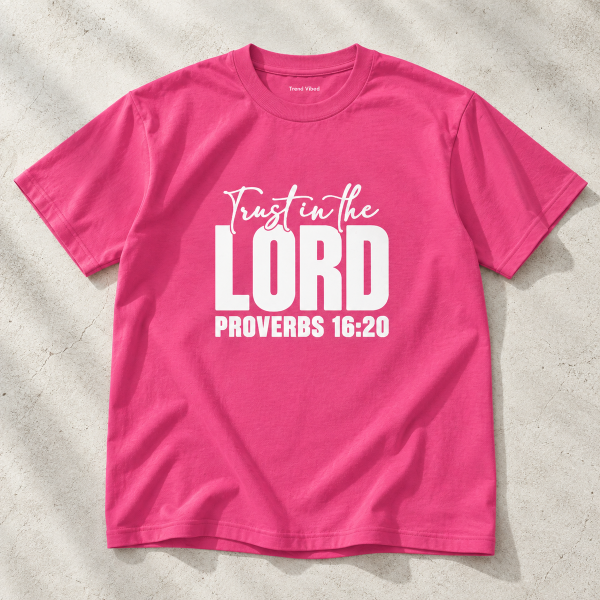 Trust T-Shirt | Proverbs 16:20