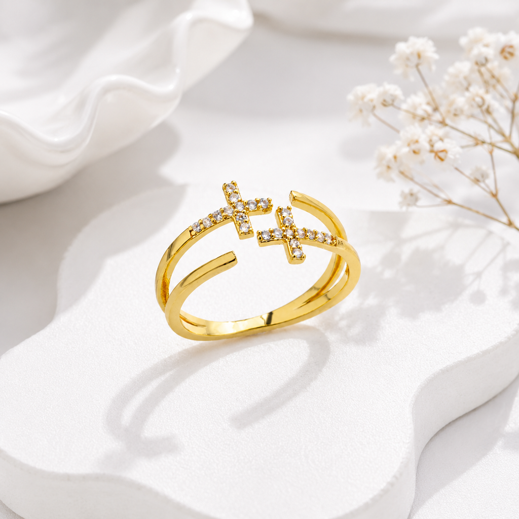 Twin Grace Ring