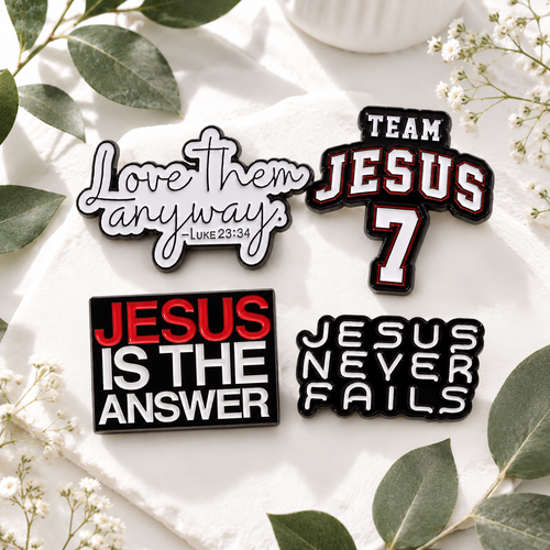 Faith & Hope Enamel Pins 2