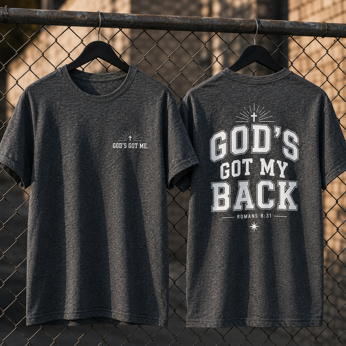 God’s Got My Back T-Shirt | Romans 8:31