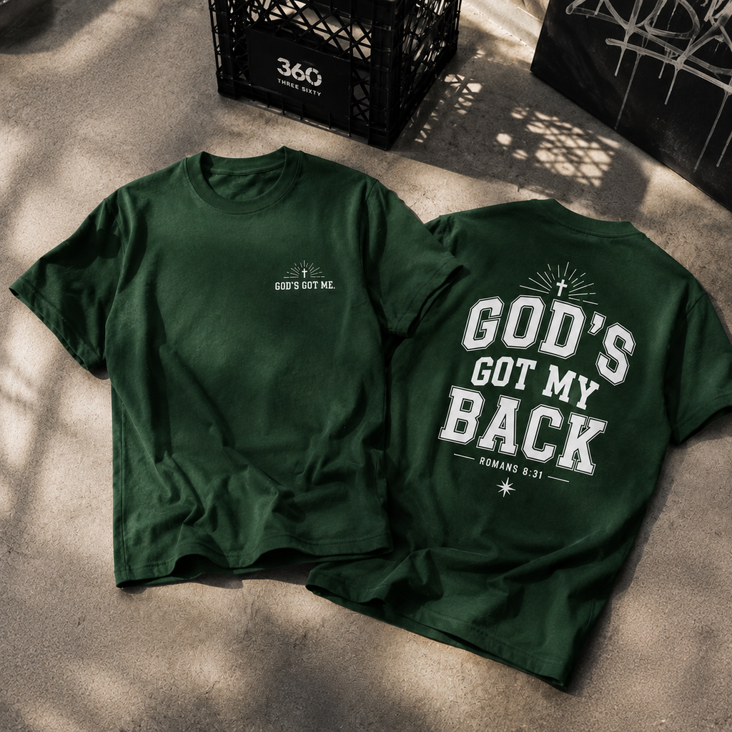 God’s Got My Back T-Shirt | Romans 8:31