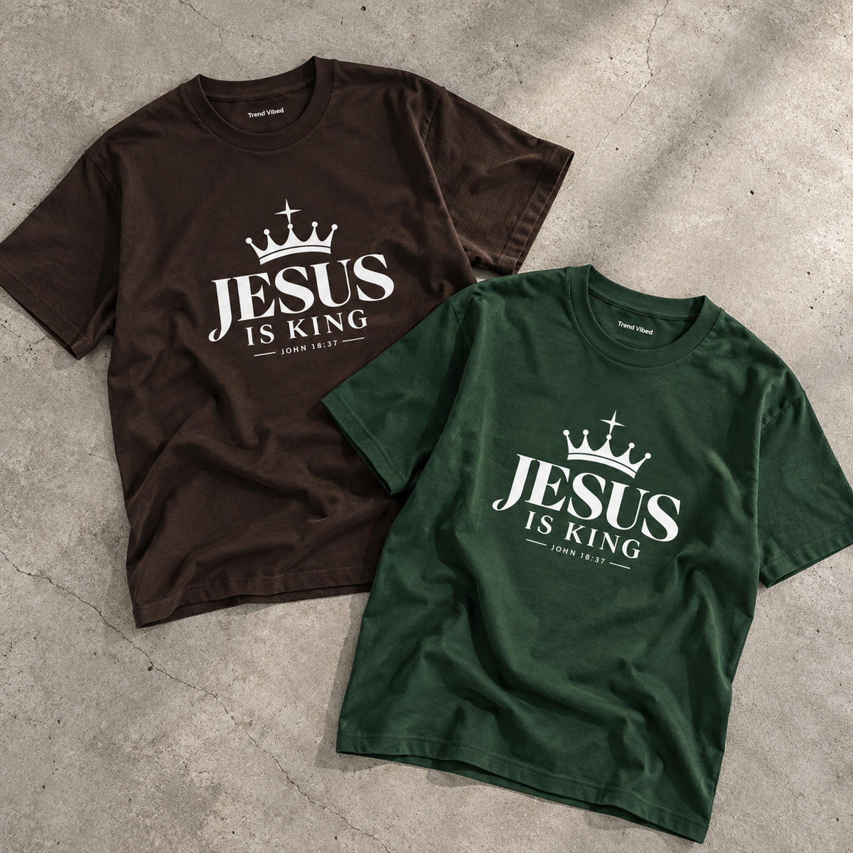 Jesus Is King Crown T-Shirt | John 18:37