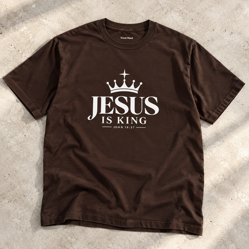 Jesus Is King Crown T-Shirt | John 18:37