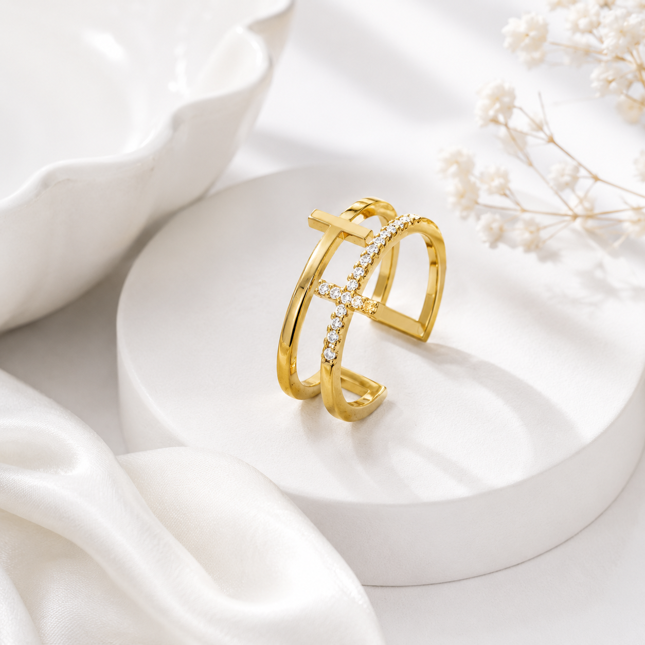 Radiant Faith Ring